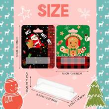 Christmas Money Holder For Cash Money Card With Plastic Cover Christmas Tree Cash Holder