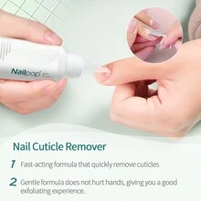 nailpop Nail Cuticle Remover Gel, Cuticle Softener For Dry Cuticles, Nail Care For Hydrating Moisturizing, Cream Softner Liquid Smooth Moisturizing Nail Dead Skin Nail Art Treatment Care Repair Manicure Tools,Cuticle Remover Gel, 60ML