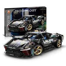 Race Cars Building Sets MOC Remote Control Building Blocks Cool Collectible Model Car Kits Building Toys - No Original Box - View 19
