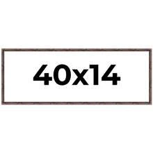 Custompictureframes.Com 40x14 Bamboo Picture Frame UV Acrylic 4 Finishes - Brown Black Gold And Natural - 棕色 - 查看 2