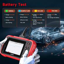 ANCEL LAUNCH CRP123I V2.0 OBD2 扫描仪，2024 年全新 4 系统诊断扫描仪，具有 7 个重置、ABS 排气、SAS、节气门、油门、D.P.F、EPB 重置、BAT 匹配、AutoVIN、FCA AutoAuth、5 年备份 - 黑色 - 查看 5