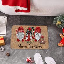 1 件圣诞门垫、矮人迎宾垫、圣诞厨房地毯、节日装饰 - 聖誕快樂小矮人 - 查看 6