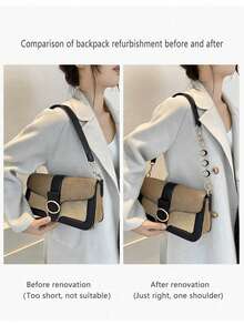 Dây xích mở rộng túi hình mặt trăng và trái tim, Dây xích mở rộng ví, Dây xích mở rộng ví, Ví cầm tay, Túi đeo vai, Phụ kiện thay thế túi đeo chéo, Thời trang và thanh lịch, Phù hợp với hầu hết các loại túi xách dành cho phụ nữ, Thích hợp làm quà tặng. - Nhiều màu - Xem 4