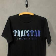 Trapstar Unisex T-Shirt 100% Cotton Streetwear New Release Shipping Various Colors!! PLUS SIZE - Negro - Ver 1
