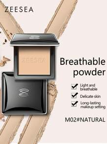 Zeesea 透明丝滑粉饼控油高光粉饼防晕染提亮全效调色板粉饼 - M02 Natural - 查看 1