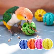 Parrot Foraging Ball Relief Gnawing Training Ball Toy Peony Xuanfeng Puzzle Play Antidepressant Bird Supplies - Multicolor - View 2