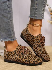 Women's Fashion Flat Lace-Up Snow Boots, Furry Korean Style, Versatile Commuting Work Casual Simple Round Toe Soft Snow Boots