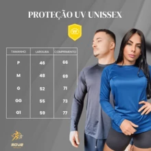 Men's Thermal Shirt UV Protection 50 - 淺灰色 - 查看 2