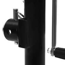 New Side Winder Trailer Lift & Support Jack Leg 1000Kg W/Hand Crank For Caravans - Black and Silver - View 10