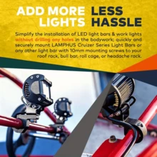 1pc Aluminum Alloy Bicycle Handle Bar Bracket, 1.25 Inch Universal Clamp, Suitable For Spotlight, For 0.6-0.9 Inch Rods, Multi-Functional Accessory Holder - Multicolor - View 7