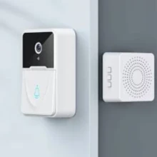 DoorBell video Portero wifi recargable - Blanco - Ver 2