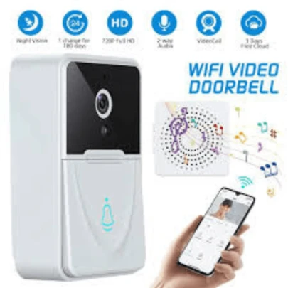 DoorBell video Portero wifi recargable