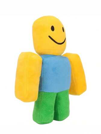 Molutian 25 厘米/9.84 英寸微笑男人 Noob 毛绒玩具 Noob 实验毛绒玩具游戏动画毛绒玩具柔软拥抱可爱礼物节日生日派对复活节家居装饰睡眠伴侣毛绒玩具，儿童毛绒玩具，篮球毛绒玩具，Roblox>玩具，Roblox，毛绒玩具，毛绒玩具
