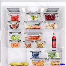 MOLOLAN Refrigerator Storage Boxes - White - View 10