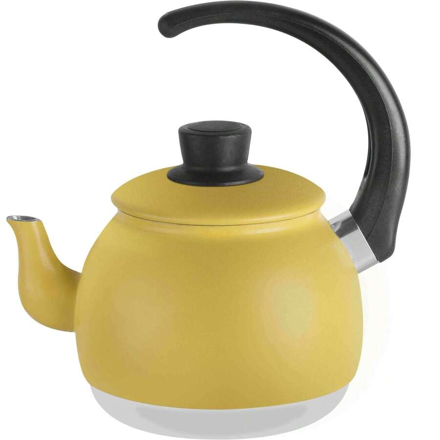 1.2 Liters Aluminum Coffee Pot Kettle - Màu vàng - Xem 1