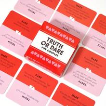 Mini Small Size Truth Or Dare For Couples, Sex Games For Couples / Lovers , Adult Sex Games For Party, Date Night Game For Couples