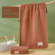 Soft Coral Fleece Towels - Face Towels For Home Use - Thick Hand Towels - Absorbent & Quick Dry Sports Towels - Approx. 35*75cm