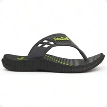 Children's Flip Flops For Boys And Girls, Comfortable, Super Soft, Lightweight, New Release - Xám - Xem 3