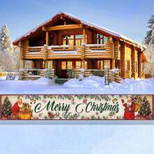 1 Pc Cảnh máng cỏ tôn giáo Biểu ngữ sân Giáng sinh (19,6 X118 inch), Vườn Giáng sinh cổ điển Ông già Noel Nai sừng tấm Người tuyết Màu xanh Giáng sinh vui vẻ Chúa Jesus Biển báo sân tôn giáo Biểu ngữ lớn Thiên thần Cảnh máng cỏ Phông nền cổ điển cho Giáng sinh Mùa đông Trang trí ngoài trời trong nhà - Nhiều màu - Xem 18