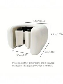 1 pieza Soporte adhesivo para colgar fregonas y escobas sin taladro con gancho para baño, gancho de pared adhesivo para baño, soporte para escoba y clip para fregona - Multicolor - Ver 4