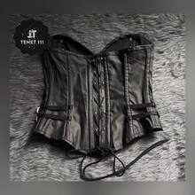 ADJUSTABLE STRESH CORSET CHAIN LONG SIZE - Black - View 4