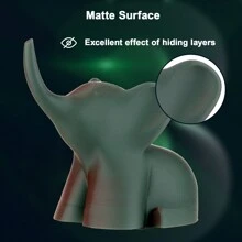 ERYONE Matte Dual Color PLA Filament 1.75 Mm For 3D Printers,Accuracy +/- 0.03mm,1kg/ Spool(2.2lbs) - Hồng hồng và Xanh lá cây xô thơm - Xem 6