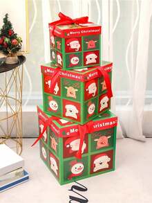 Hộp quà trang trí Giáng sinh, Hộp đóng gói quà tặng cực kỳ hấp dẫn, Gói quà cây thông Noel, Trang trí bố cục cửa sổ Quà tặng Giáng sinh Giáng sinh vui vẻ Đêm Giáng sinh Tiệc Giáng sinh Trang trí Giáng sinh Đồ ngủ Giáng sinh Quà tặng Giáng sinh Trang trí Giáng sinh - Nhiều màu - Xem 8