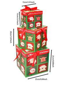 Hộp quà trang trí Giáng sinh, Hộp đóng gói quà tặng cực kỳ hấp dẫn, Gói quà cây thông Noel, Trang trí bố cục cửa sổ Quà tặng Giáng sinh Giáng sinh vui vẻ Đêm Giáng sinh Tiệc Giáng sinh Trang trí Giáng sinh Đồ ngủ Giáng sinh Quà tặng Giáng sinh Trang trí Giáng sinh - Nhiều màu - Xem 10