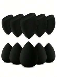 16 件化妆海绵套装：化妆海绵化妆海绵（干湿使用），适用于混合液体、乳霜和粉底，可重复使用和可清洗的多种颜色化妆海绵 - 彩色 - 查看 8