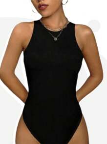 Women Unitards - ブラック - チェックする 9