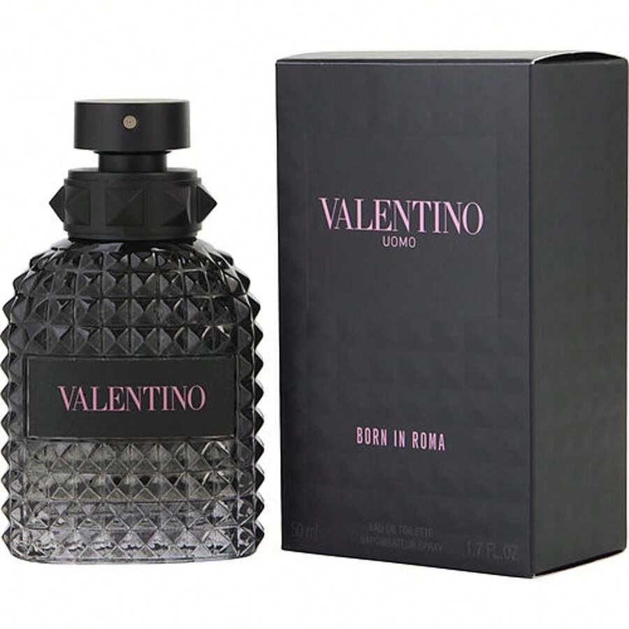 Valentino Uomo Born In Roma By Valentino Men Vetiver, Ginger, Sage,Woody Notes, Salt  Edt Spray 1.7 Oz - 彩色 - 查看 1