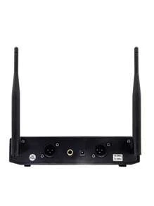 Microfone Sem Fio Duplo Uhf Hi Fi Dinamico Display Digital - Preto - Visão 6