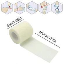 5 bucăți/Set Geantă cu șnur de fotbal, încălzitoare pentru picioare, apărătoare pentru tibie, suport pentru glezne, încălzitoare pentru picioare anti-alunecare la jumătatea gambei pentru antrenament sportiv pentru tineri, pentru sală - alb - Vizualizare 6