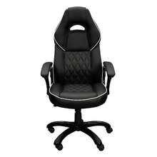 Techni Mobili High Back Executive Sport Race Office Chair, Black  On-Site