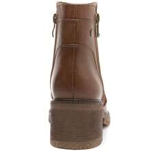 Ces bottines dotées d'une fermeture éclair pratique - 駝色 - 查看 4