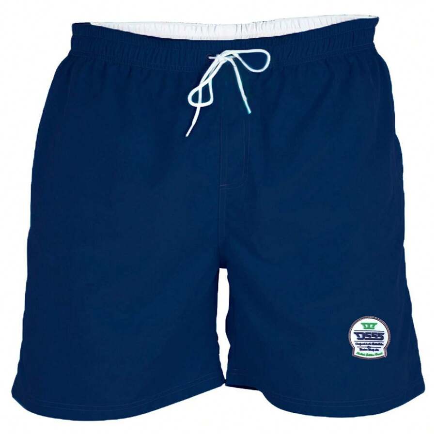 Duke Mens Yarrow Kingsize Swim Shorts (Navy) - Blue - View 1
