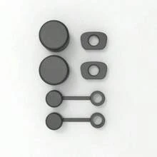 6 个硅胶防溢盖、吸管盖、盖子、密封件适用于 40 盎司和 30 盎司的玻璃杯，包括吸管盖、防漏密封和防溢盖（适合 1.0 和 2.0 盖子，透明、粉色、白色、黑色） - 彩色 - 查看 17