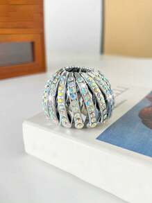 1个鸟巢发髻造型器,发饰,发夹,发圈,发髻定型器,带水钻装饰马尾夹,快速造型工具,易于使用的发髻造型器,适合初学者、学生、女孩和女性,适用于节日、派对、音乐节、秋季、旅行、美发工具、发饰、秋季、美发配件、旅行、女士美发配件、女士发饰、美发工具、发饰、美妆配件、礼物、旅行、送给女性的礼物、美妆配件、圣诞礼物、圣诞礼物、送给女性的圣诞礼物、成人圣诞礼物、成人圣诞礼物、美妆配件、成人圣诞礼物、成人发饰、成人发饰、成人发饰、礼物创意、美妆圣诞礼物、送给女性的礼物、优雅爪夹 - 彩色 - 查看 30