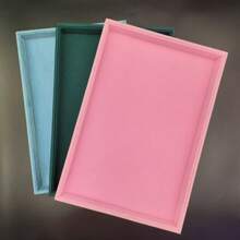 1pc 35*24cm Jewelry Tray, Earring Necklace Bracelet Display Stand, Ring Organizer Box