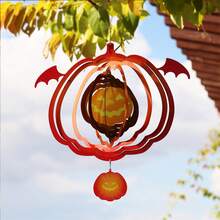 Rain Chains, Wind Chimes & Dream Catcher - Pumpkin - View 7