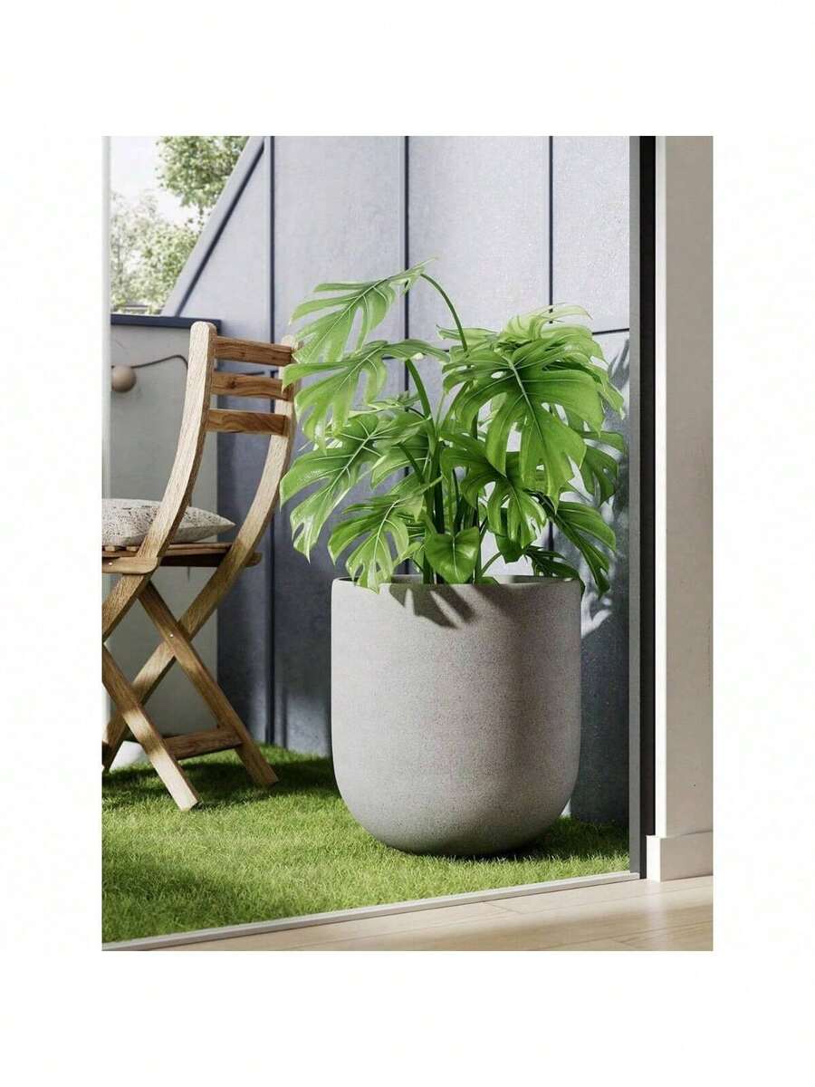 12 Inch Pots For Plants, Ceramic Large Planters For Indoor Plants