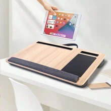 Laptop Bed Desk, Folding Lap Desk With Cup Holder, Portable Laptop Stand For Bed Laptop Desk Bed Table Tray With Drawer For Working Reading Writing, Eating Table For Bed Sofa Couch Floor