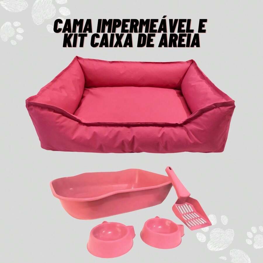 Waterproof G Plain Pet Bed Kit With Waterproof Zipper For Pets And
