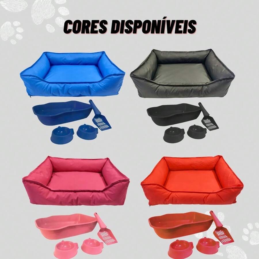 Waterproof G Plain Pet Bed Kit With Waterproof Zipper For Pets And