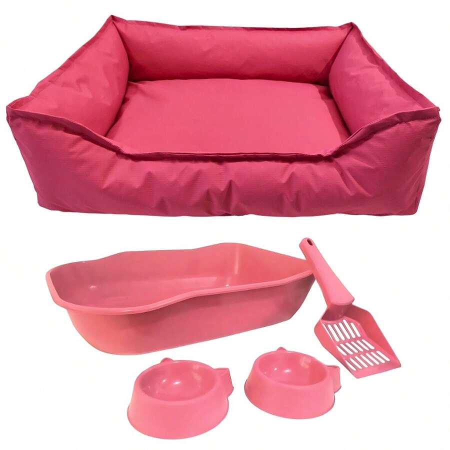 Waterproof G Plain Pet Bed Kit With Waterproof Zipper For Pets And