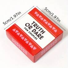 Mini Small Size Truth Or Dare For Couples, Sex Games For Couples / Lovers , Adult Sex Games For Party, Date Night Game For Couples