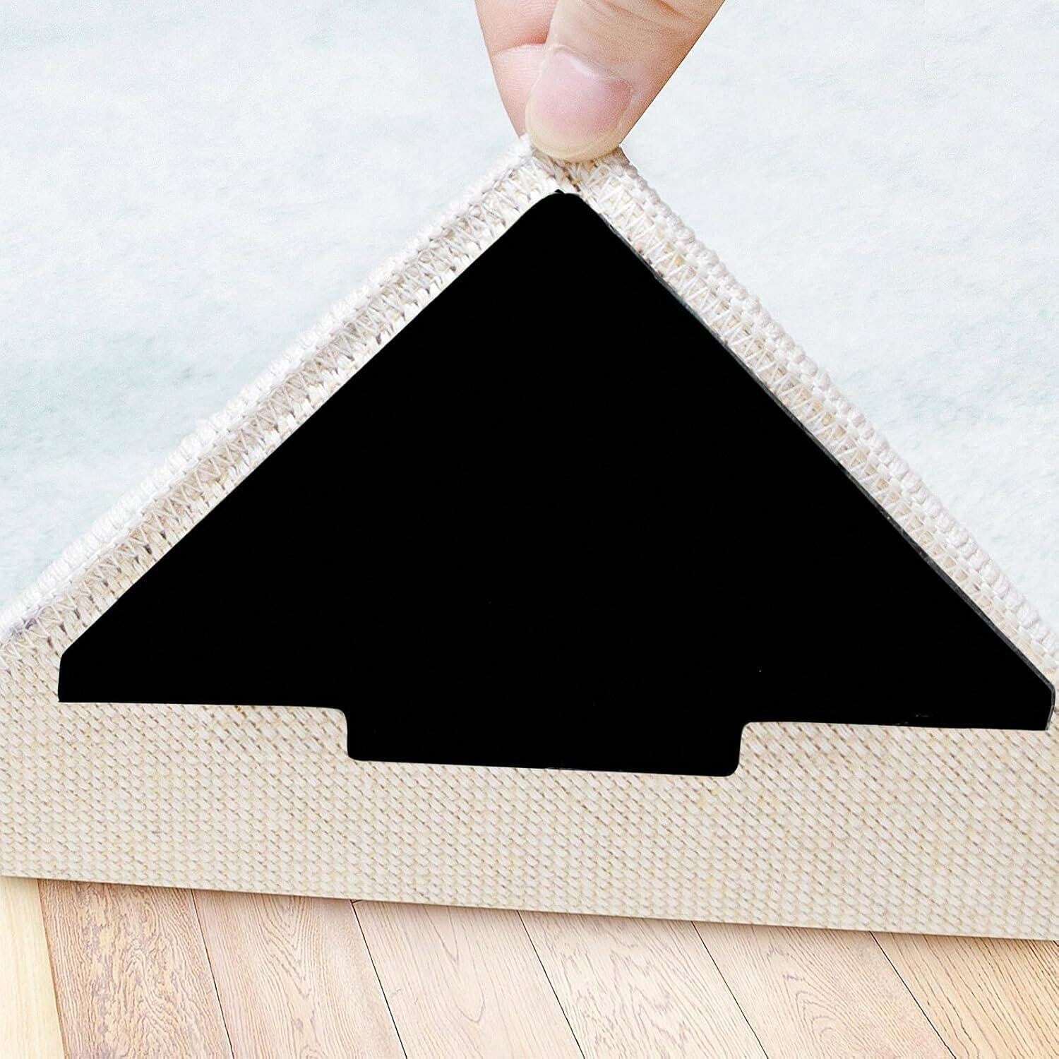 Carpet Tape, 10 DoubleSided Anti Slip Reusable Carpet Plugs, Washable