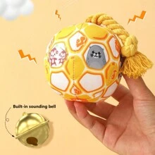 1 Dây chuông Soundcord chống cắn cho mèo/chó Quà tặng cho người yêu và chó/mèo Mẹ yêu thú cưng Đồ chơi tự vui nhộn Quả bóng Màu sắc Giao hàng ngẫu nhiên - Nhiều màu - Xem 5