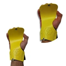 Hand Grip Glove For Crossfit Pull UP Lpo Competition Ready For Delivery Professional - Yellow - View 3