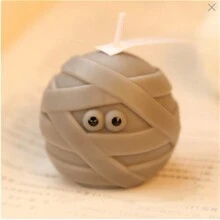 1 Nến thơm đáng yêu - Quà tặng lý tưởng cho lễ hội Halloween và Giáng sinh, Trang trí nhà cửa - Nhiều màu - Xem 4